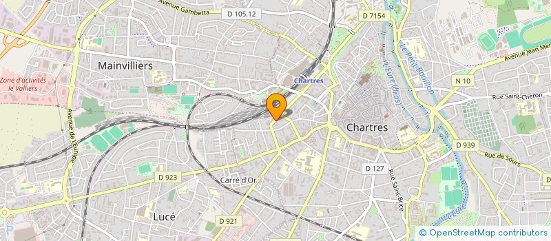localisation de l'entreprise STYL MOD  CHARTRES