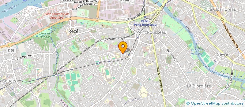 localisation de l'entreprise STYL'MOD à REZE