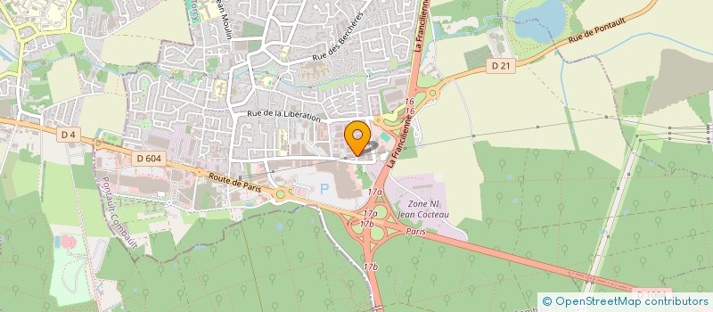 localisation de l'entreprise STYL MOTOS à PONTAULT-COMBAULT