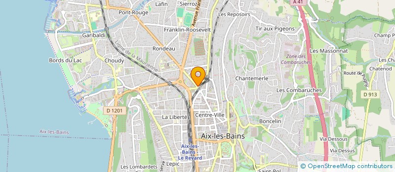 localisation de l'entreprise STYL ONATUR'L  AIX-LES-BAINS