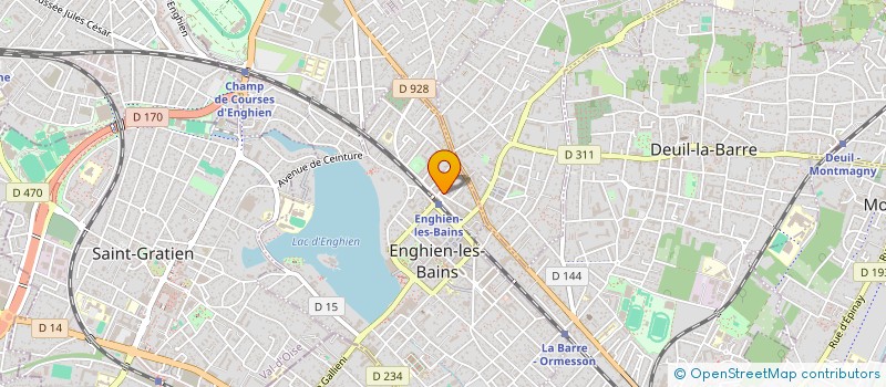 localisation de l'entreprise STYL'S à ENGHIEN-LES-BAINS