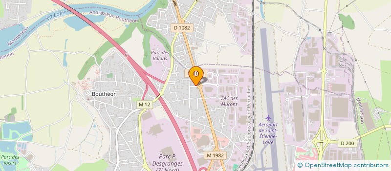 localisation de l'entreprise STYL SHOES  ANDREZIEUX-BOUTHEON