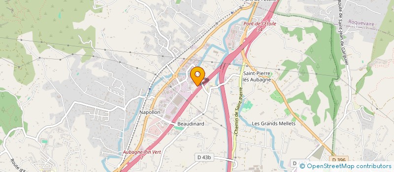 localisation de l'entreprise STYL- SNAF à AUBAGNE