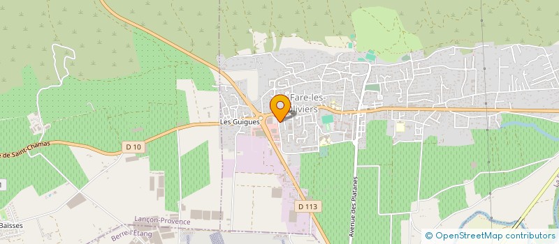 localisation de l'entreprise STYL TENDANCE  LA FARE-LES-OLIVIERS