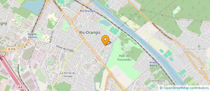 localisation de l'entreprise STYLBAT à RIS-ORANGIS