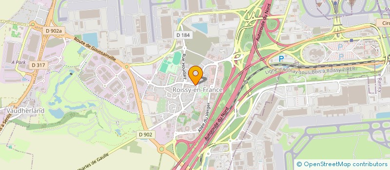 localisation de l'entreprise STYLE AND CILS  ROISSY-EN-FRANCE