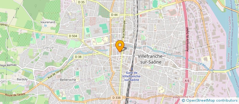 localisation de l'entreprise STYLE AND COPPA  VILLEFRANCHE-SUR-SAONE