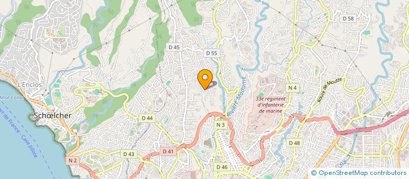 localisation de l'entreprise STYLE-ANTILLES  FORT DE FRANCE