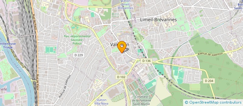 localisation de l'entreprise STYLE BAT à VALENTON