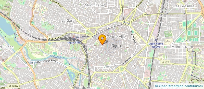 localisation de l'entreprise STYLE COIFF à DIJON