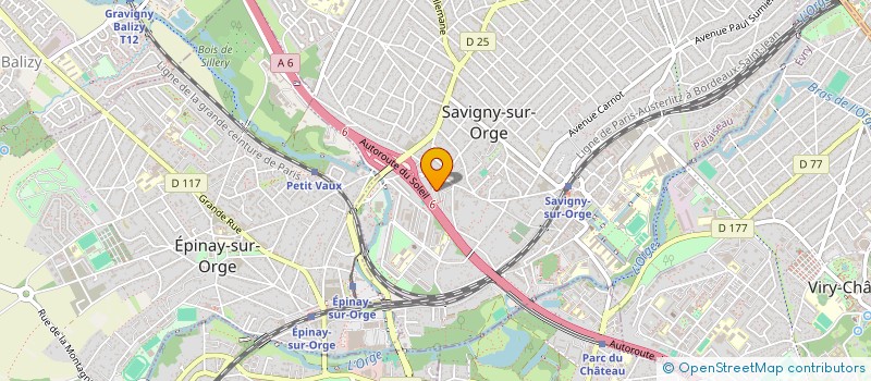 localisation de l'entreprise STYLE COIFFURE  SAVIGNY SUR ORGE