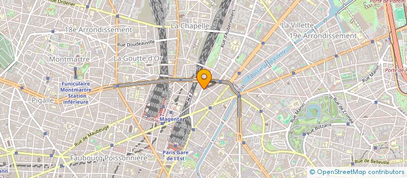 localisation de l'entreprise STYLE COIFFURE  PARIS