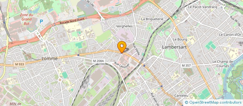 localisation de l'entreprise STYLE COIFFURE à LILLE