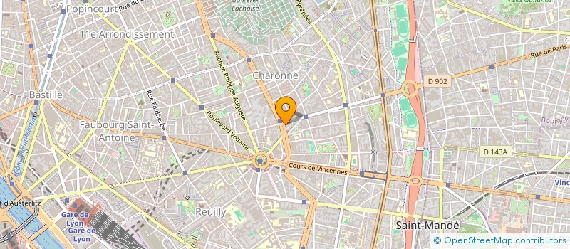 localisation de l'entreprise STYLE CONFECTION  PARIS