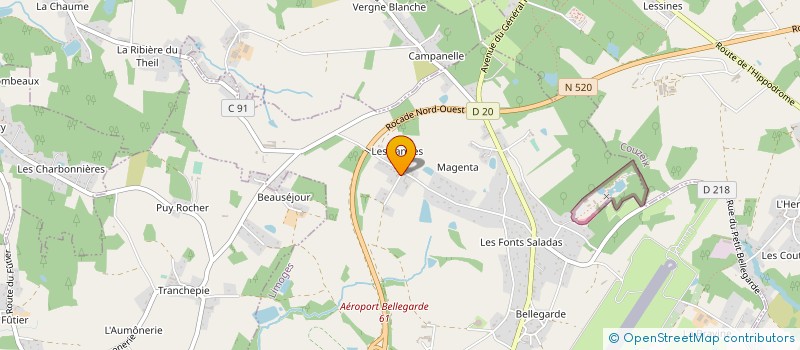 localisation de l'entreprise STYLE CONSTRUCTION à LIMOGES