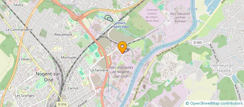 localisation de l'entreprise STYLE CONTROLE  NOGENT-SUR-OISE