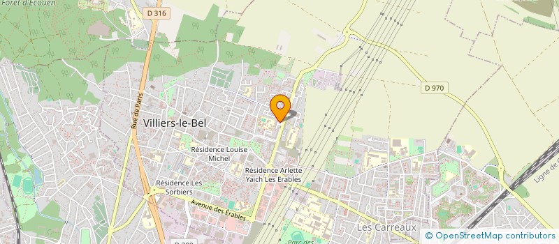 localisation de l'entreprise STYLE COSMETIC  VILLIERS-LE-BEL