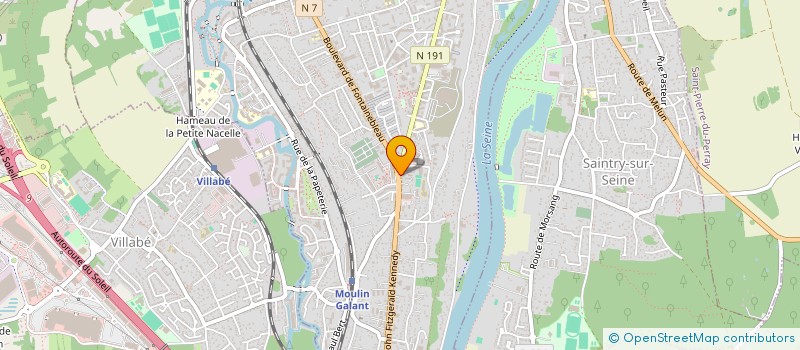 localisation de l'entreprise STYLE DIFFUSION à CORBEIL-ESSONNES