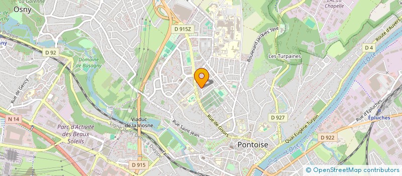 localisation de l'entreprise STYLE DRIVE  PONTOISE