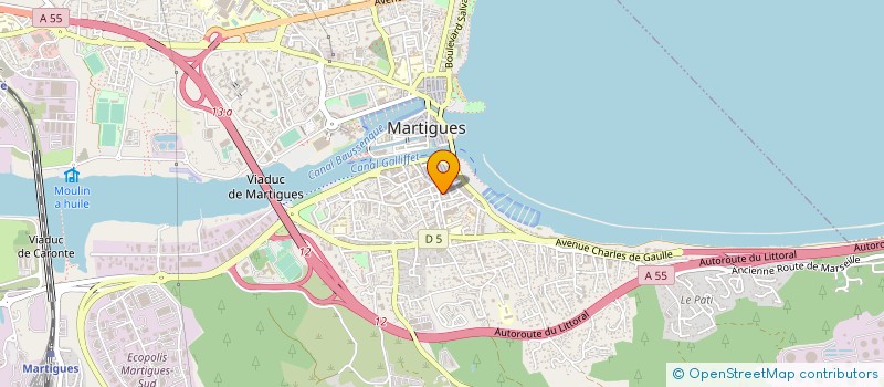 localisation de l'entreprise STYLE EFFERVESCENCE à MARTIGUES