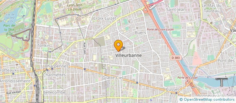 localisation de l'entreprise STYLE EN SOIE  VILLEURBANNE