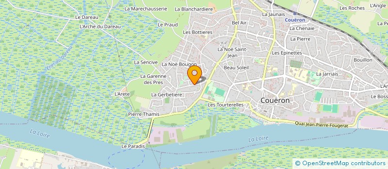 localisation de l'entreprise STYLE ENDUIT à COUERON