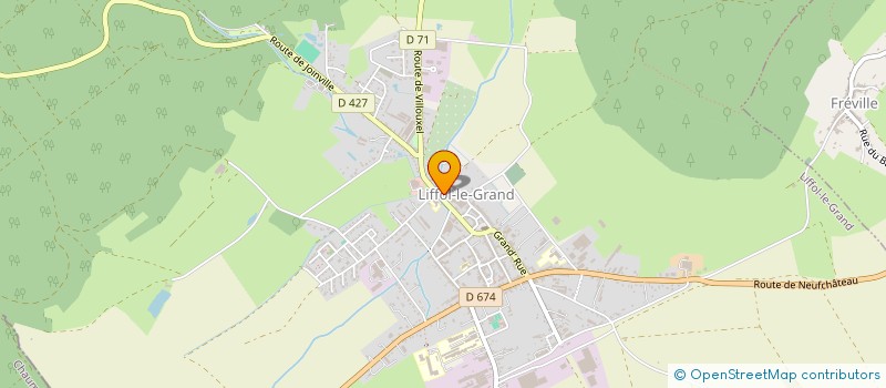 localisation de l'entreprise STYLE ET CONFORT à LIFFOL-LE-GRAND