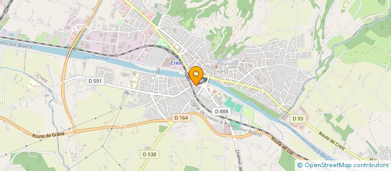 localisation de l'entreprise STYLE-HOME  CREST