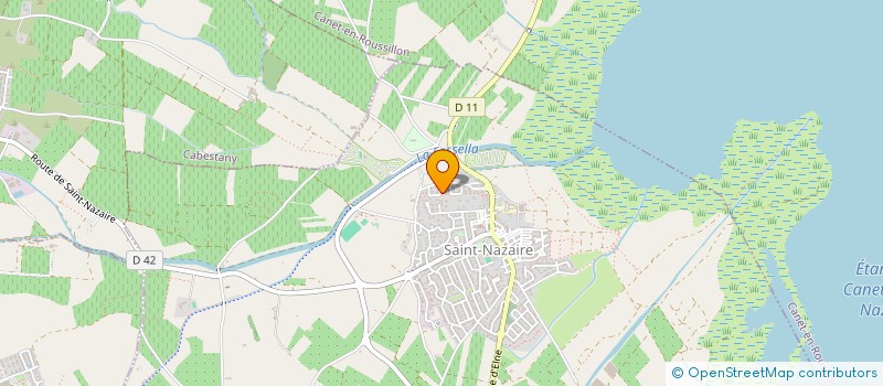 localisation de l'entreprise STYLE HOTESSE  SAINT-ESTEVE