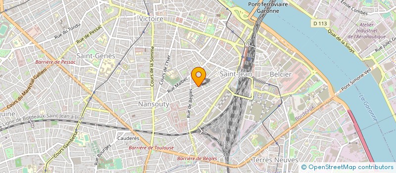 localisation de l'entreprise STYLE INFORMATIQUE à BORDEAUX