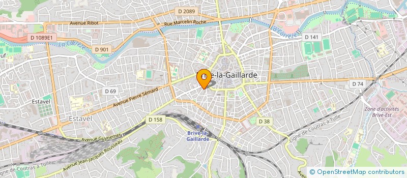 localisation de l'entreprise STYLE JOINT 19  BRIVE-LA-GAILLARDE