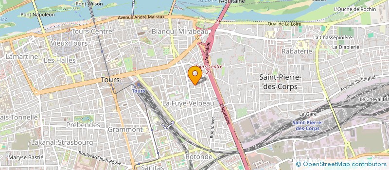 localisation de l'entreprise STYLE LEE CHEE  TOURS