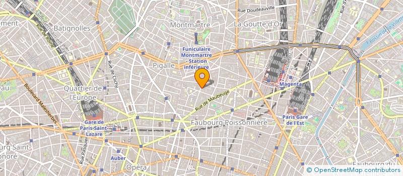localisation de l'entreprise STYLE MACHINE à PARIS