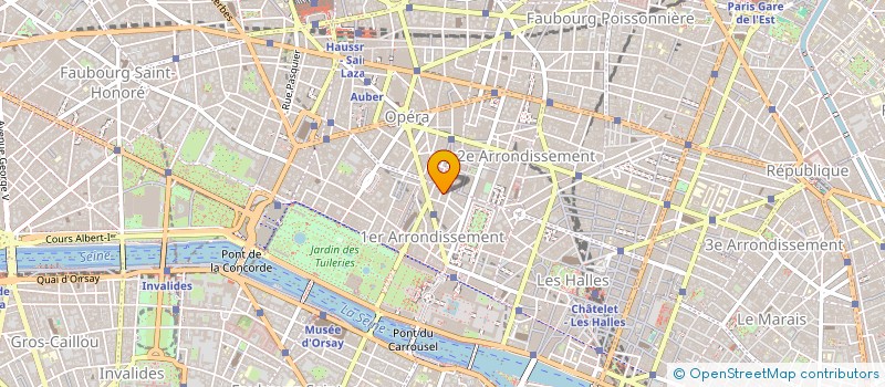 localisation de l'entreprise STYLE MARQUE ENIRONNEMENT à PARIS