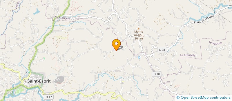 localisation de l'entreprise STYLE MENUISERIE BOIS ARNOLIN JEAN-PIERRE  SAINT-ESPRIT