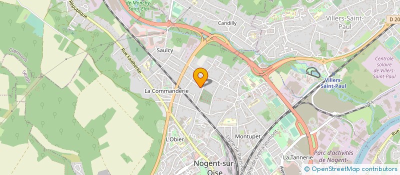 localisation de l'entreprise STYLE METAL  NOGENT-SUR-OISE