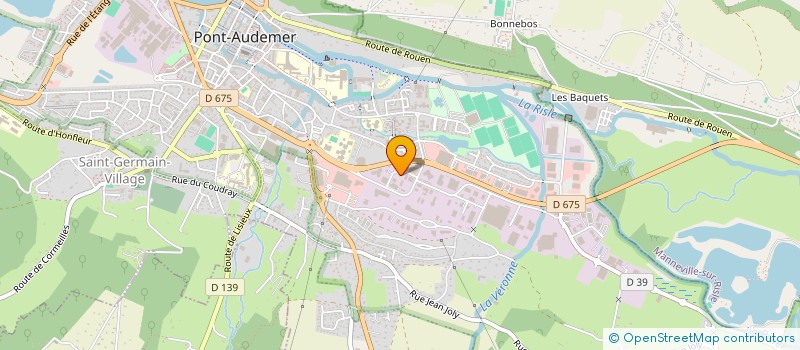 localisation de l'entreprise STYLE MEUBLE EVOLUTION  PONT-AUDEMER