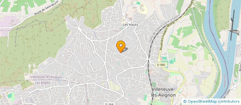 localisation de l'entreprise STYLE NORD SUD  VILLENEUVE-LES-AVIGNON