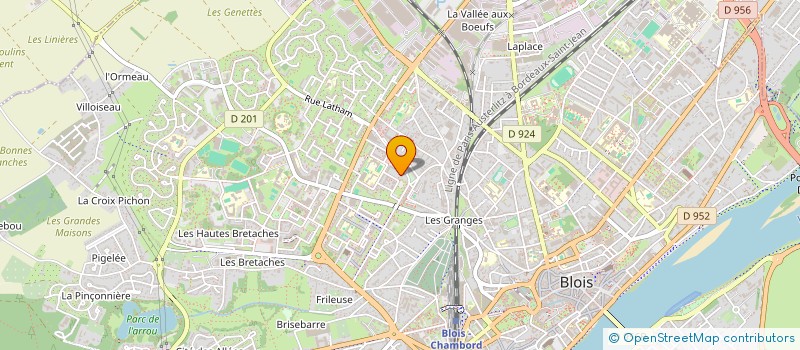 localisation de l'entreprise STYLE PEINTURE  BLOIS