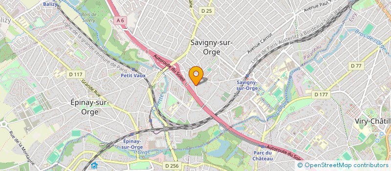 localisation de l'entreprise STYLE PLUS à SAVIGNY-SUR-ORGE