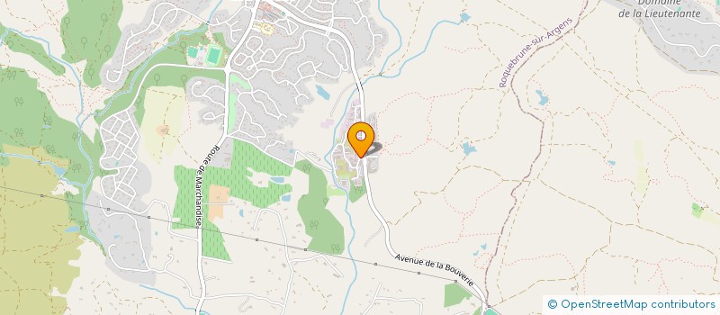 localisation de l'entreprise STYLE TECHNOLOGIE HABITAT  ROQUEBRUNE-SUR-ARGENS