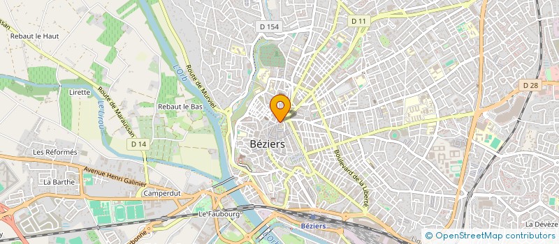 localisation de l'entreprise STYLE'UP BEZIERS à BEZIERS