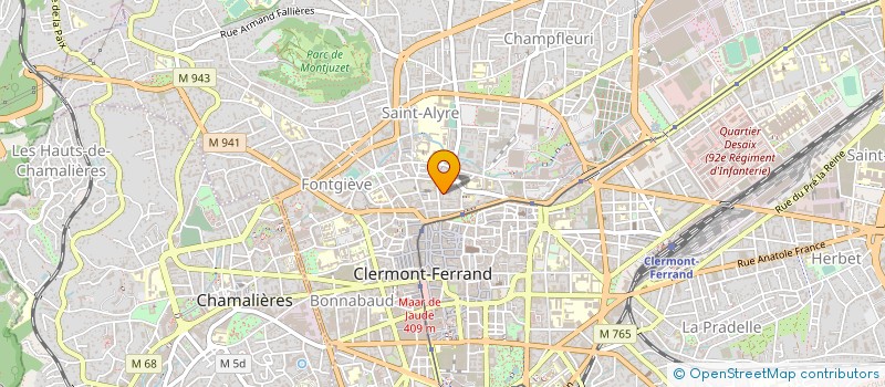 localisation de l'entreprise STYLE63  CLERMONT-FERRAND