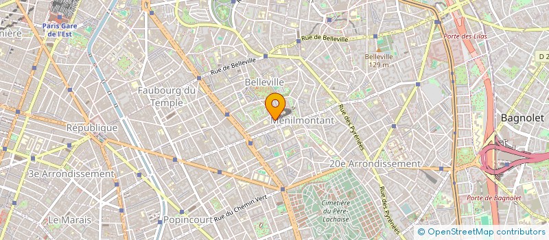 localisation de l'entreprise STYLEBAT  PARIS