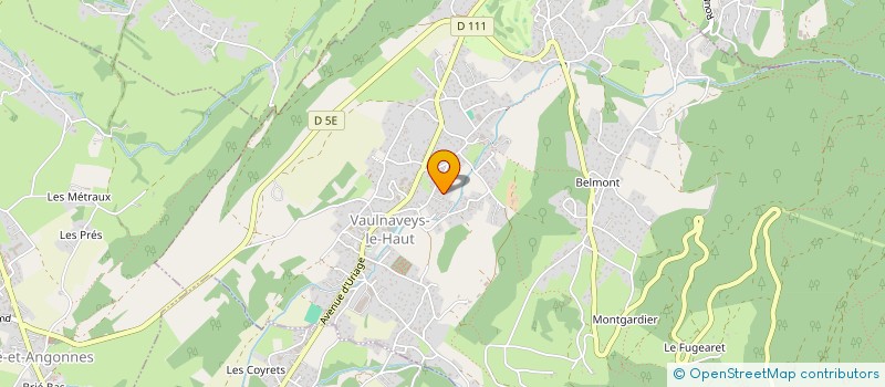 localisation de l'entreprise STYLES DE CO à VAULNAVEYS-LE-HAUT