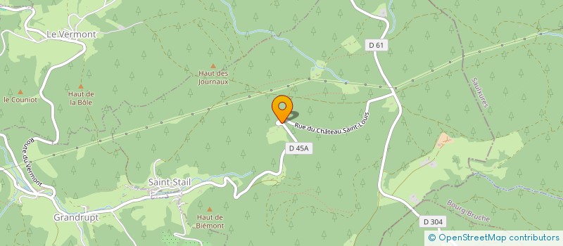 localisation de l'entreprise STYLES ET TENDANCES BOIS  SAINT-STAIL