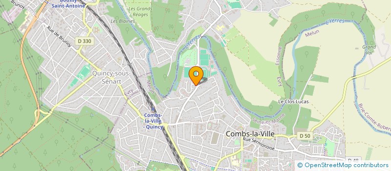 localisation de l'entreprise STYLES4ALL  COMBS-LA-VILLE