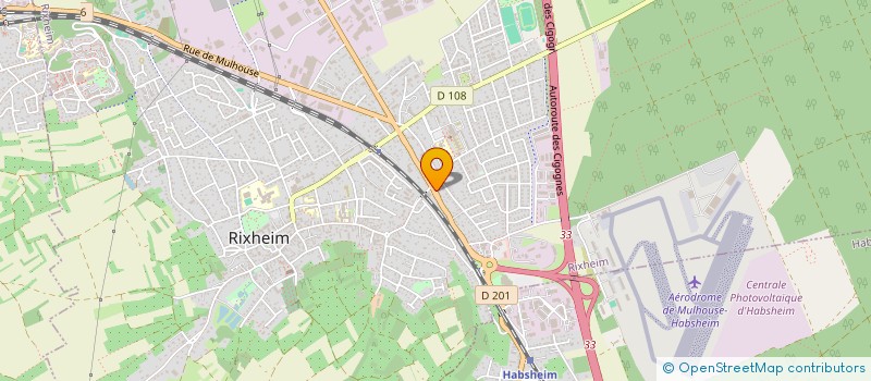 localisation de l'entreprise STYLGIT à RIXHEIM