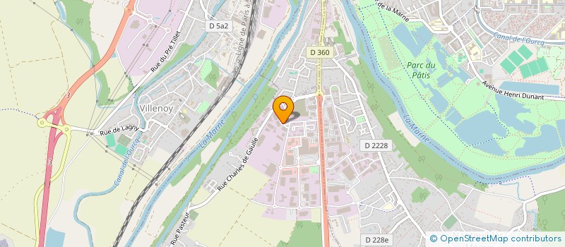 localisation de l'entreprise STYLIFE à SERRIS