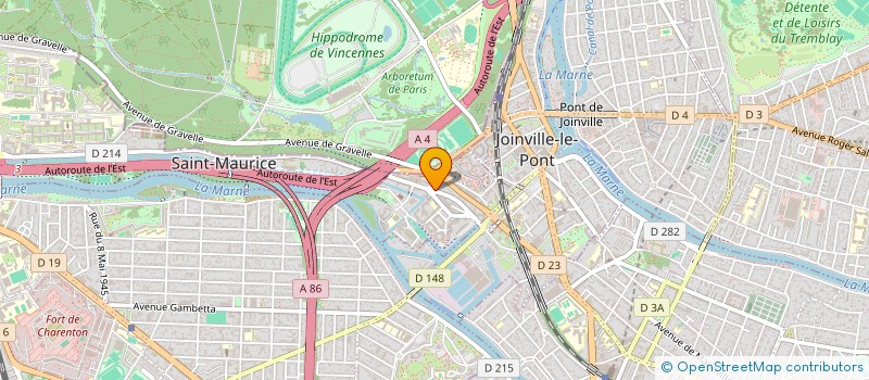 localisation de l'entreprise STYLISH MARKETING  SAINT-MAURICE